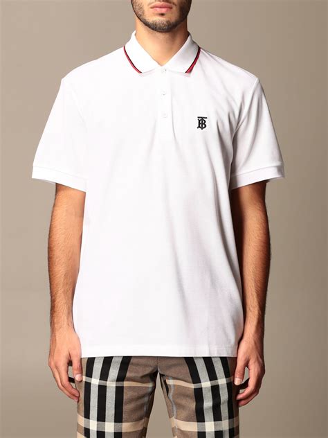 burberry white tee|Burberry Cotton Polo .